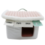 Indoor Dog House Warm Dog Bed Plush Pet House Dog Cat Kennel