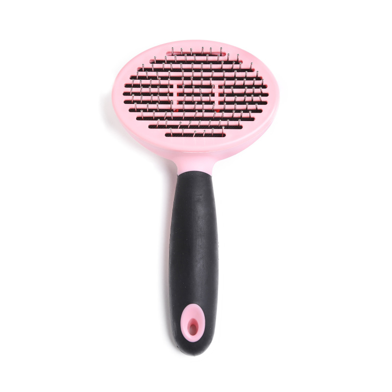 Professional Pet Dog  And Cat Slicker Brush Round Cleaning Grooming Comb