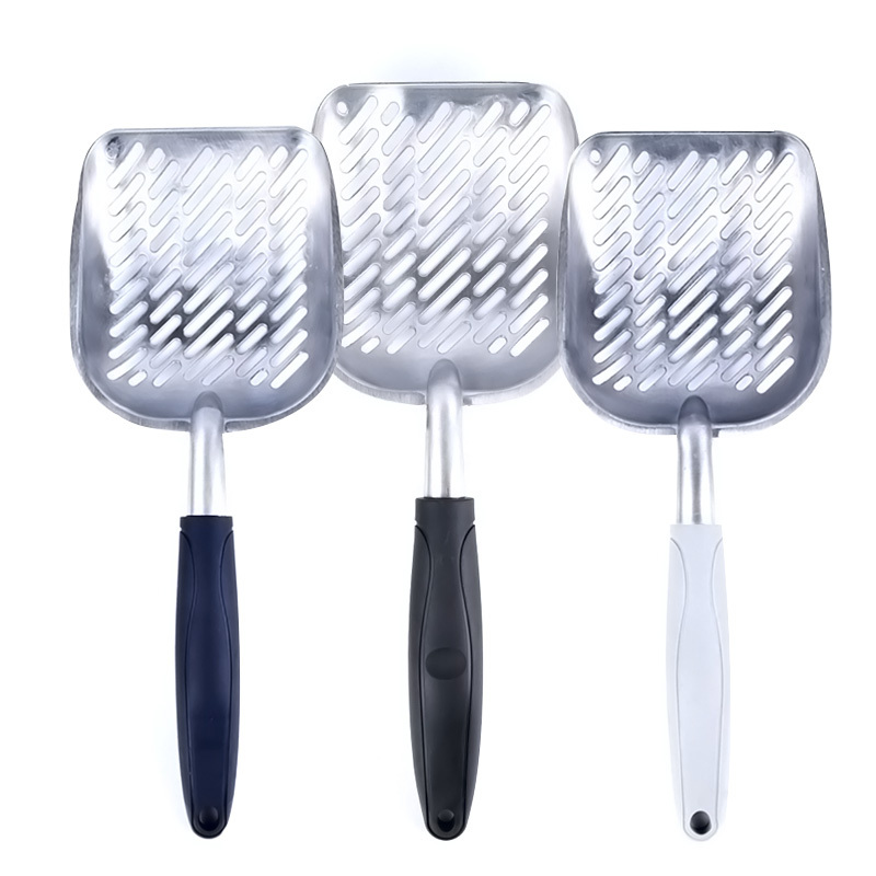 Wholesale High Quality Cat Litter Scoop All Metal with Solid Core Sifter with Deep Shovel Multi-Cat Tested