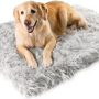 Removable Cover Dog Bed Orthopedic Pillow Dog Bed Faux Fur Rectangular Pet Beds