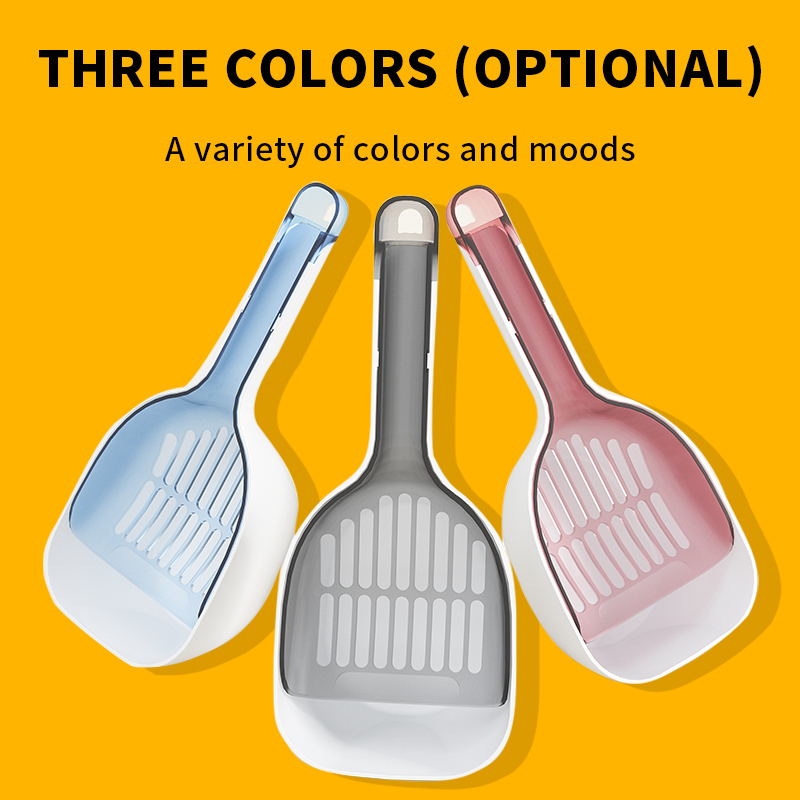 Household cat litter shovel large size toilet pick up plastic shovel poop cat litter dog cleaning shovel