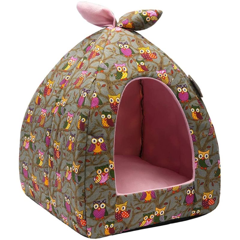 Self-Warming Cat Bed Tent House