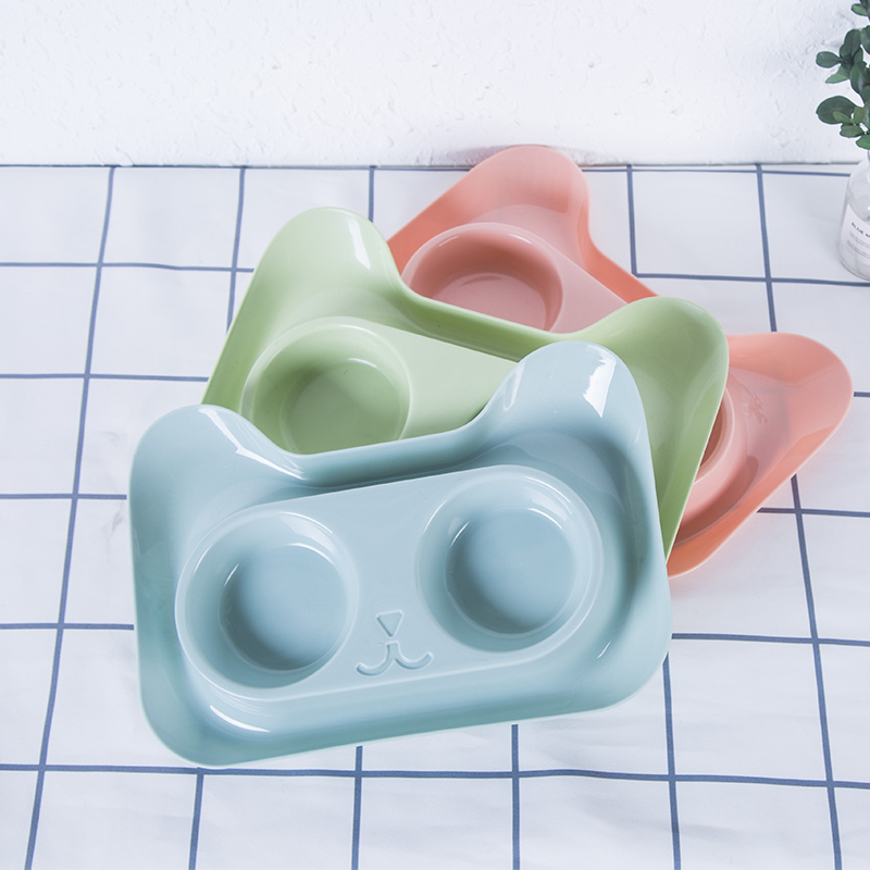 Wholesale Durable Factory Price Custom Abs Raised Feeding Stainless Pet Bowl