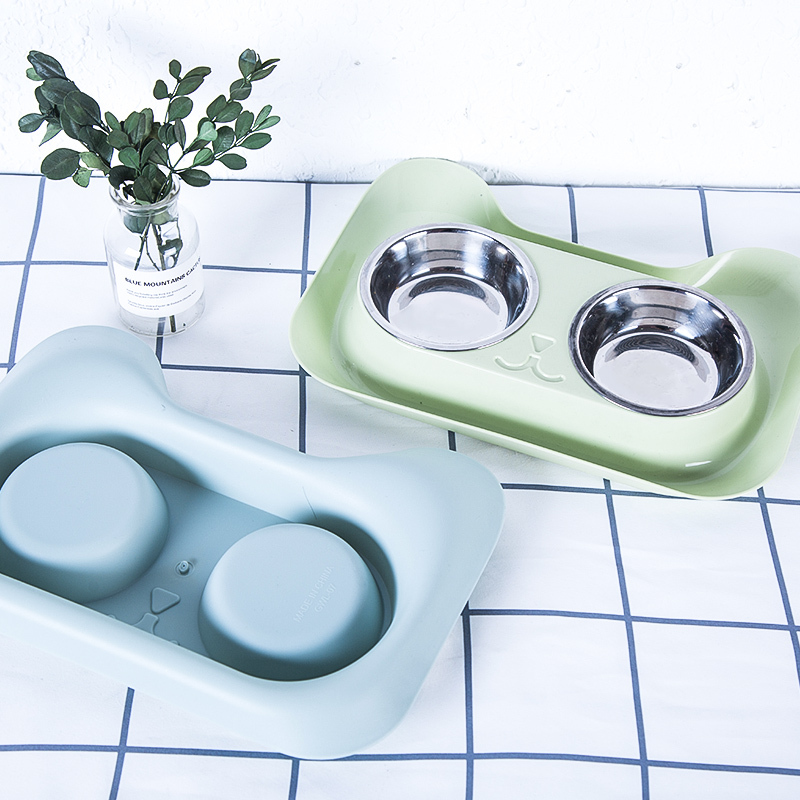 Wholesale Durable Factory Price Custom Abs Raised Feeding Stainless Pet Bowl