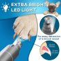 Rechargeable Dog Nail Grinder for Large Dogs With Professional Pet Nail Grinder