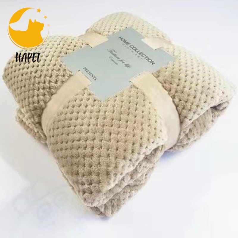 Dog Cat Pet Blanket Warm Soft Fuzzy Blankets Plush Fleece Throws Bed Couch Sofa Travel Pet Mat