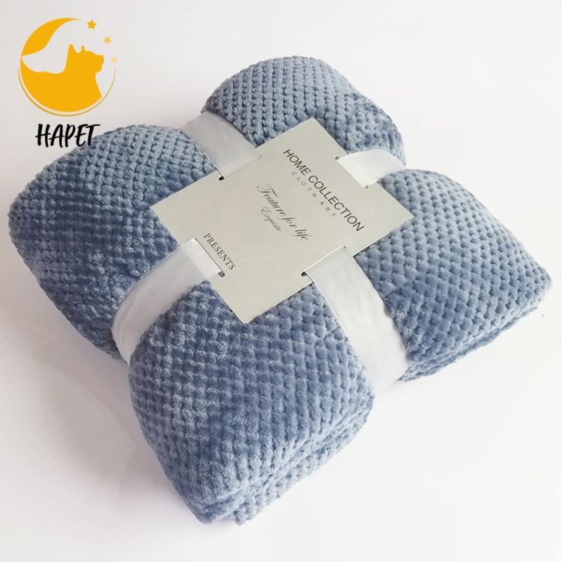 Dog Cat Pet Blanket Warm Soft Fuzzy Blankets Plush Fleece Throws Bed Couch Sofa Travel Pet Mat