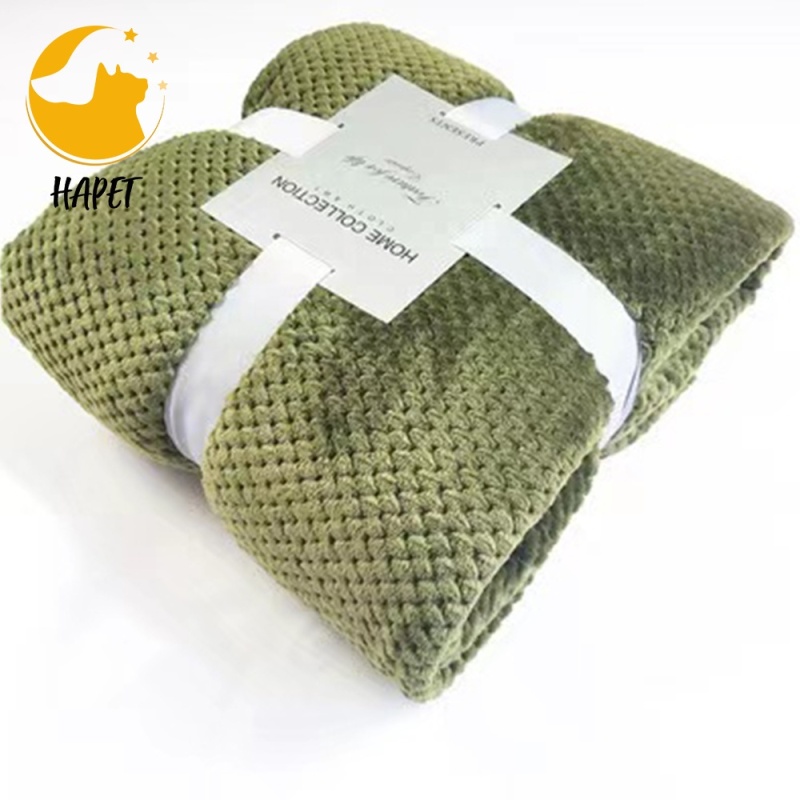 Dog Cat Pet Blanket Warm Soft Fuzzy Blankets Plush Fleece Throws Bed Couch Sofa Travel Pet Mat