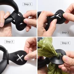 Amazon New Poop Bag Accessory Easy Using Dog Holder Leash Carrier Hands Free Holder Waste Poop Bag Carrier