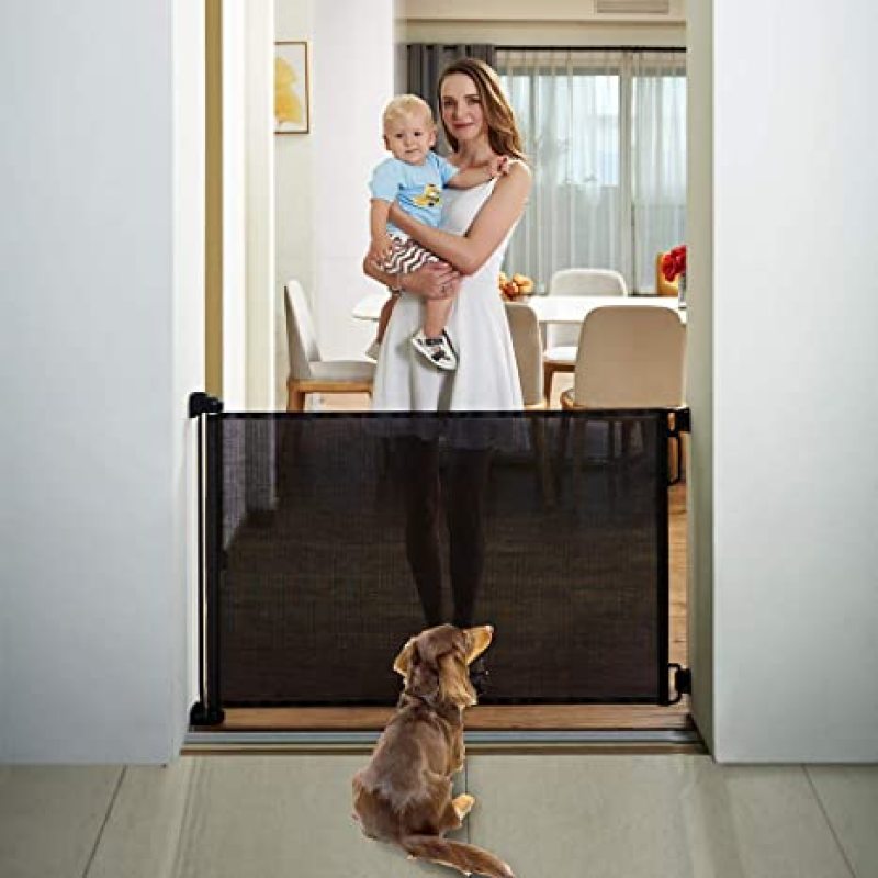 Products Indoor Outdoor Retractable Baby Gate, 33
