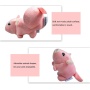 adorable enjoyable hand-stitched craft 12 packs soft non-toxic plush squeaky dog rubber chew toy