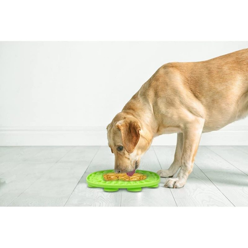 Fun Alternative to Feeder Dog Bowls Calming Mat for Dog Anxiety Relief Perfect for Food