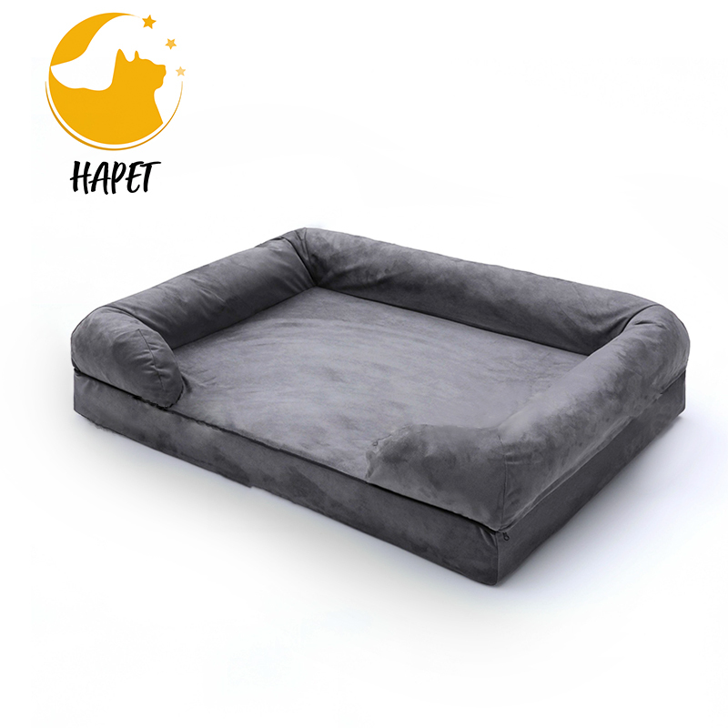 Custom Orthopedic Memory Foam Pet Beds for Small to Large Dogs Cats Perfect Comfort Sofa Dog Bed