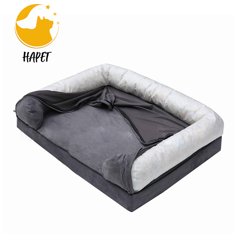 Custom Orthopedic Memory Foam Pet Beds for Small to Large Dogs Cats Perfect Comfort Sofa Dog Bed