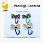 Dog Poop Bag Holder Attaches, Includes , Waste Bag Dispenser and PP Holder