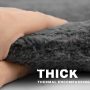 Self Heated Cat Bed Dog Crate Mat Thermal Nap Mat Padded and Insulated Pet Mat