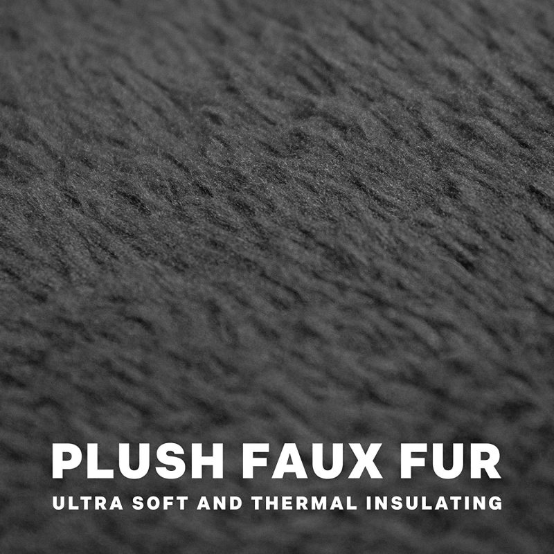 Self Heated Cat Bed Dog Crate Mat Thermal Nap Mat Padded and Insulated Pet Mat