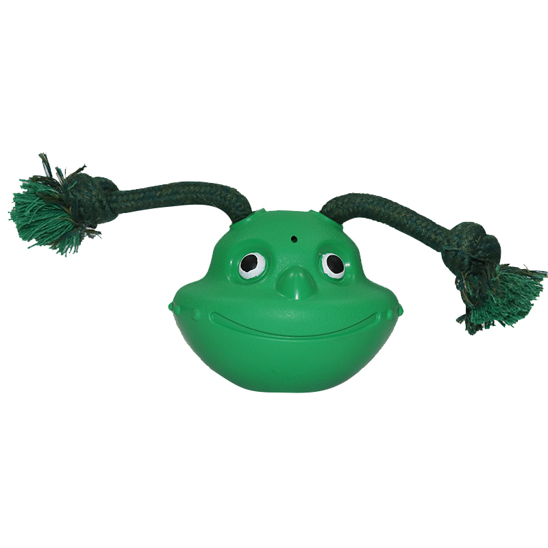 Interactive Dog Puzzle Chew Toy Non-Toxic Natural Rubber Bite Toys for Pet Iq Training & Teeth Cleaning