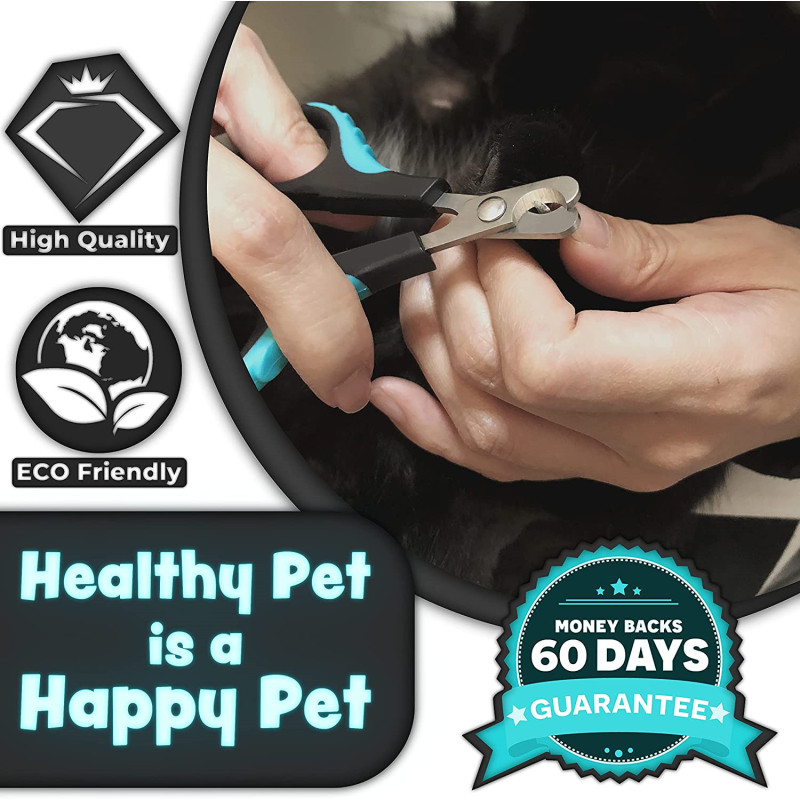 Dog Accessories Professional Pet Nail Clipper Set Sturdy Non Slip Handles