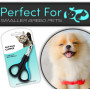 Dog Accessories Professional Pet Nail Clipper Set Sturdy Non Slip Handles