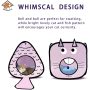 Polyester fabric folding pet tent cat tunnel toy cat passage three sets