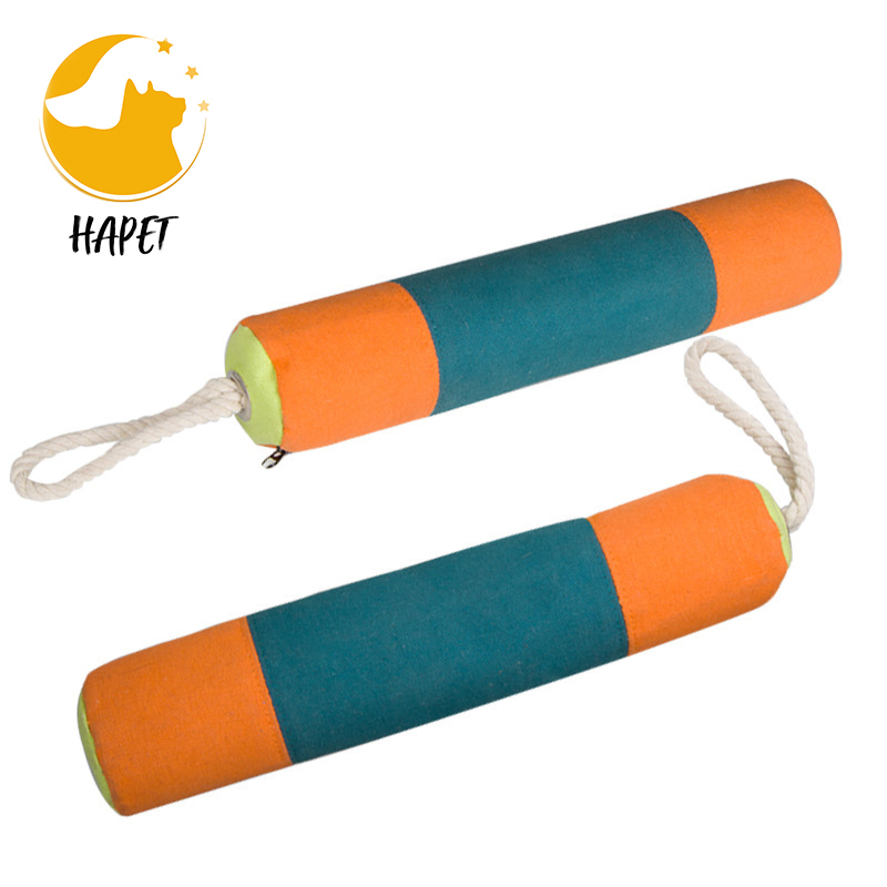 Squeaky Leather Dog Bite Tug Toy for Puppy to Play,Indestructible Tug of War,Biting Grip,Retrieve Training