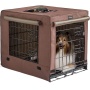 Dog Crates for Small Size Dogs Indoor, Double Door Dog Kennels & Houses for Puppy and Cats with Dog Crate Cover, Collapsible