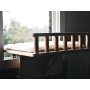 Drawer and Other Grooved Platforms Cat Hammock Bed Used On Bedside with Plush Cushions