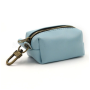 Leather Poop Bag Holder- Versatile Vegan Leather Waste for Dog Poop, Accessories, & Leash, Reusable Pet Waste, Trash