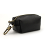 Leather Poop Bag Holder- Versatile Vegan Leather Waste for Dog Poop, Accessories, & Leash, Reusable Pet Waste, Trash