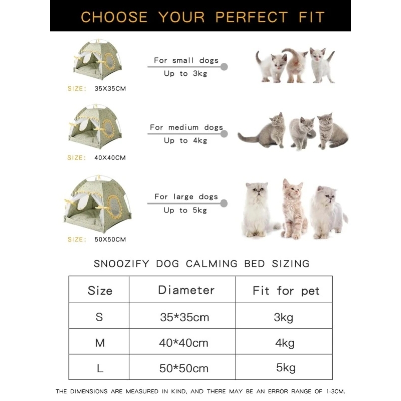 Wholesaler Supply Summer Pet Tent Foldable And Washable For Baby Cat Have rest