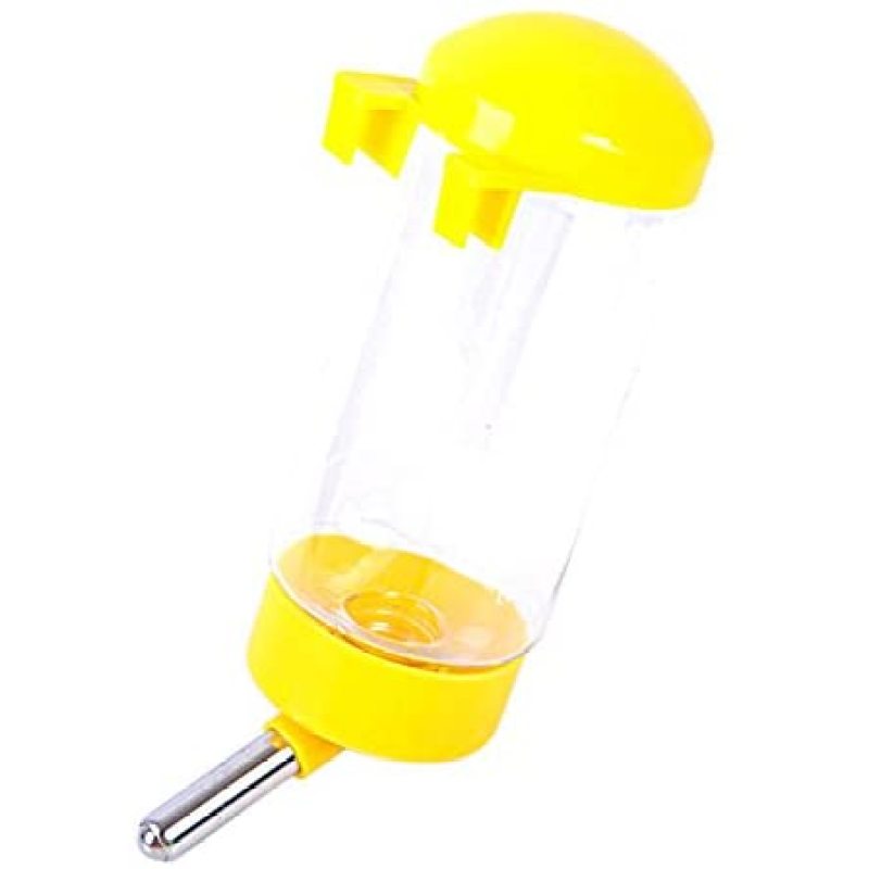 Water Feeder Bowl Drinking Bottle with Holder for Syrian Hamster Gerbil Rat Mice Chinchillas Guinea Pig Squirrel Rabbit