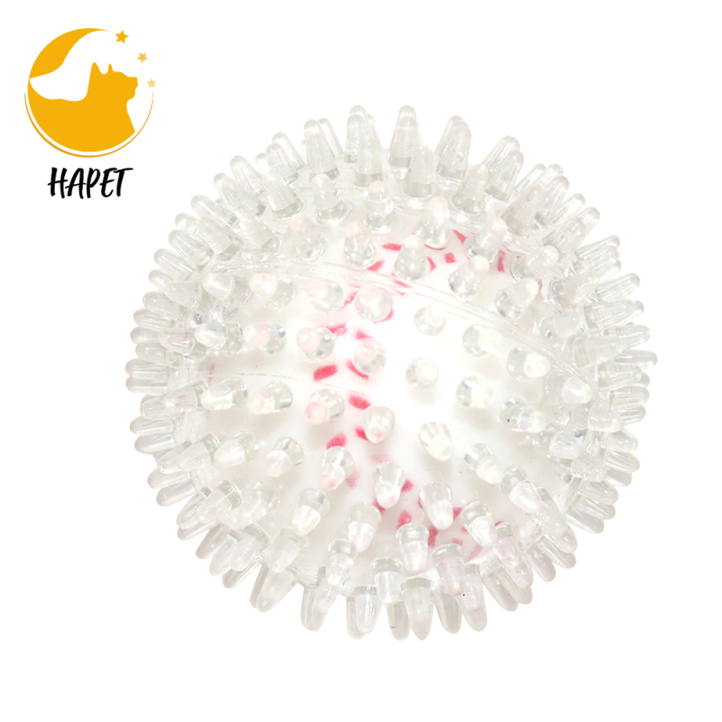 Squeaker Ball Dog Toy Durable Bouncy Teeth Cleaning Fetching Training Pet Toy for Dogs