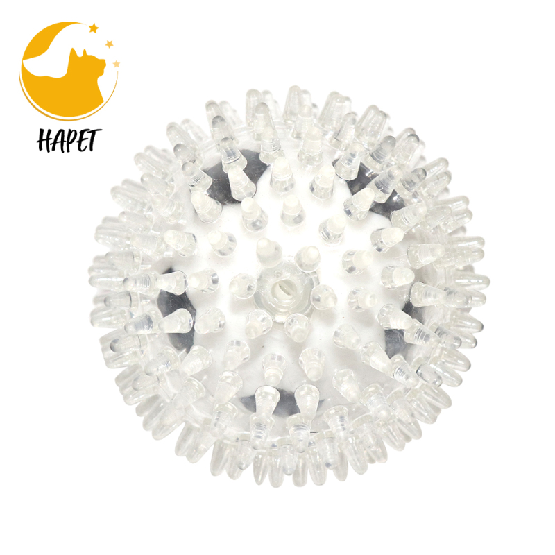Squeaker Ball Dog Toy Durable Bouncy Teeth Cleaning Fetching Training Pet Toy for Dogs