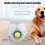 Automatic Feeder Fetch Pet Tennis Ball  Interactive Throwing Machine Reward for Dogs Training