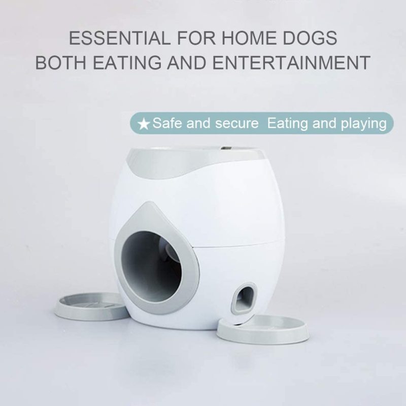 Automatic Feeder Fetch Pet Tennis Ball  Interactive Throwing Machine Reward for Dogs Training