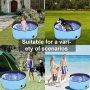 Foldable Dog Paddling Pool pet Bathtub pet Paddling Pool PVC Non-Slip Paddling Pool Suitable for All Kinds of Pets