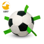 Dog Toys Soccer Ball with Grab Tabs Dog Interactive Puzzle Toys Puppy Birthday Gifts Durable Dog Balls