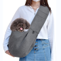 Comfortable Adjustable Strap Dog Sling Carrier Hands Free Travel