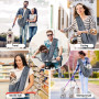 Comfortable Adjustable Strap Dog Sling Carrier Hands Free Travel