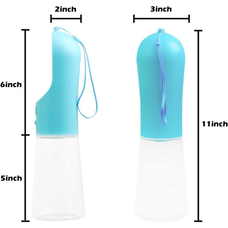 Dog Water Bottle Leak Proof Portable Dog Water Dispenser for Walking Pet Water Bottle for Outdoor