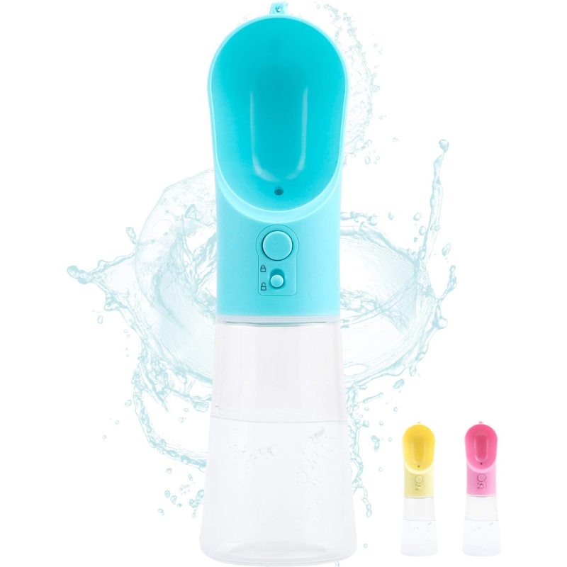 Dog Water Bottle Leak Proof Portable Dog Water Dispenser for Walking Pet Water Bottle for Outdoor