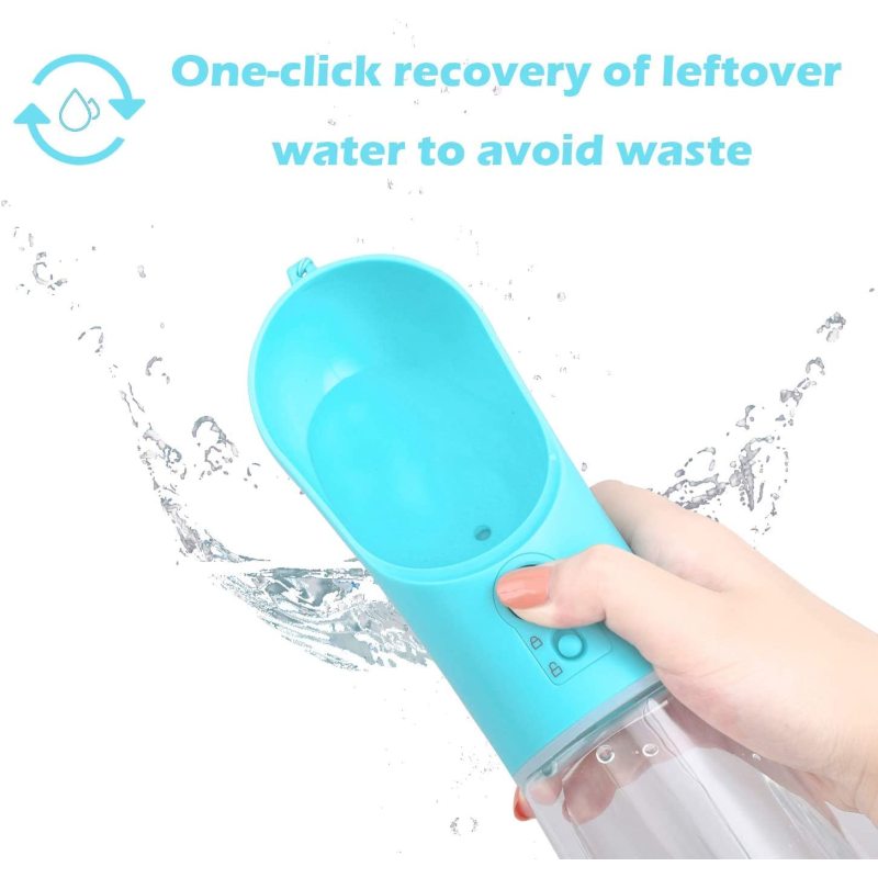 Dog Water Bottle Leak Proof Portable Dog Water Dispenser for Walking Pet Water Bottle for Outdoor