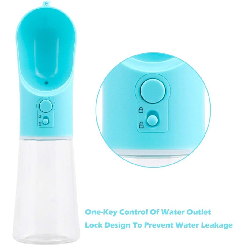 Dog Water Bottle Leak Proof Portable Dog Water Dispenser for Walking Pet Water Bottle for Outdoor