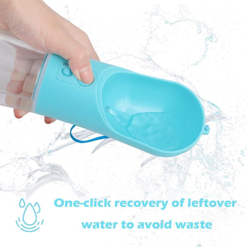 Dog Water Bottle Leak Proof Portable Dog Water Dispenser for Walking Pet Water Bottle for Outdoor