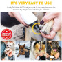 Painless Paw Nail Grinder Dog Rechargeable Electric Pet Grooming For Tools