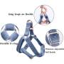 Wholesale Custom No Pull Dog Halter Harness Adjustable Heavy Duty Strong Velvet Dog Harness For Small Medium Large Dogs