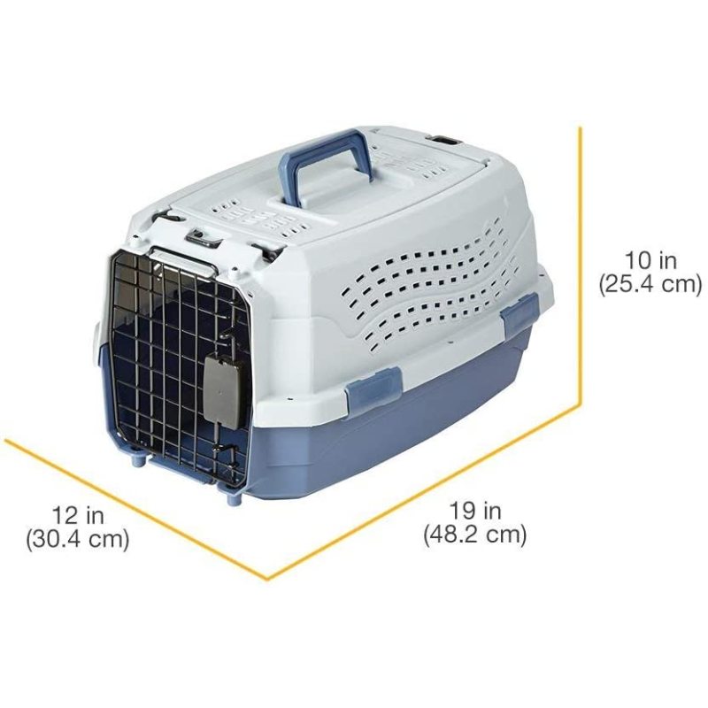 Two-Door Pet Travel Carrier