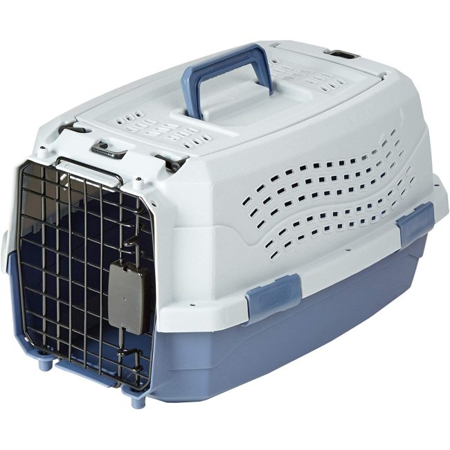 Two-Door Pet Travel Carrier