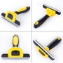 Pet Grooming Brush, Deshedding Tool for Dogs & Cats